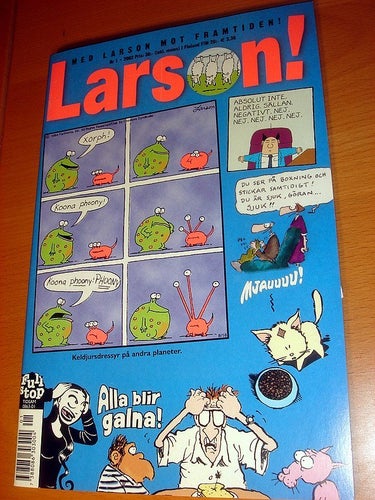 LARSON (svensk) NY OLÄST Nr 1 2002 !!!