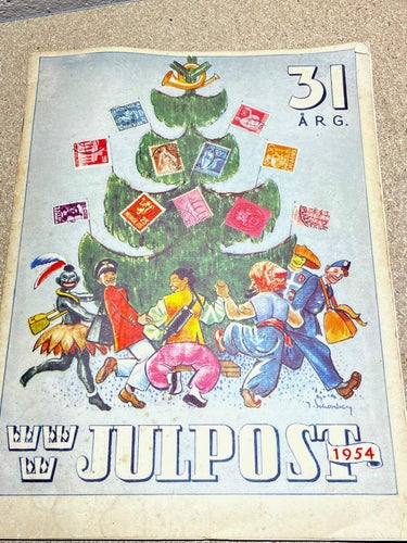 Julpost 1954 Tidskrift