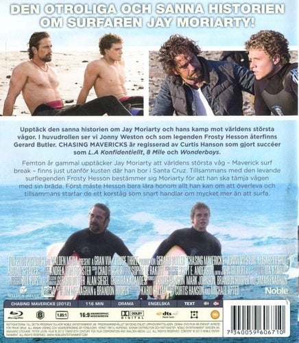 Bluray-film: Chasing Mavericks