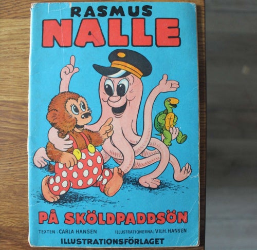 Rasmus Nalle på sköldpaddsön 1957