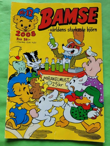 Bamse nr 12 från 2008