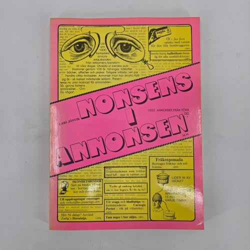 Nonsens i annonsen av Lars Jönsvik, 1986