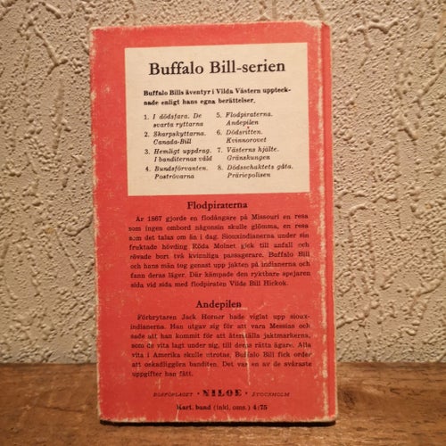 BRA SKICK BUFFALO BILL : FLODPIRATERNA 1960-TAL