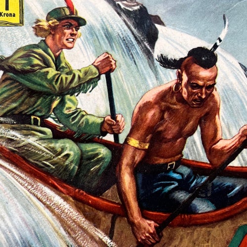 Illustrerade Klassiker Stigfinnaren av James Fenimore Cooper, 1957