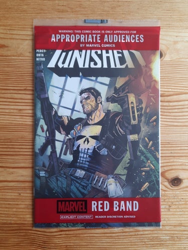 Punisher #1 (Marvel 2025) - red band edition