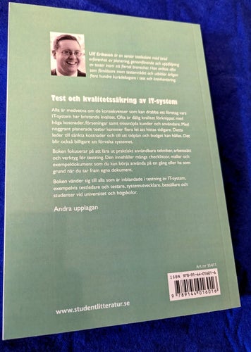 Test och kvalitetssäkring av IT-system - Ulf Eriksson