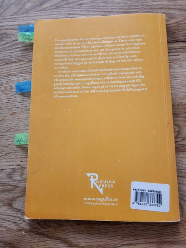 Kritiskt tänkande inom Europarätten av Jaan Paju (Red.), Helene Andersson,