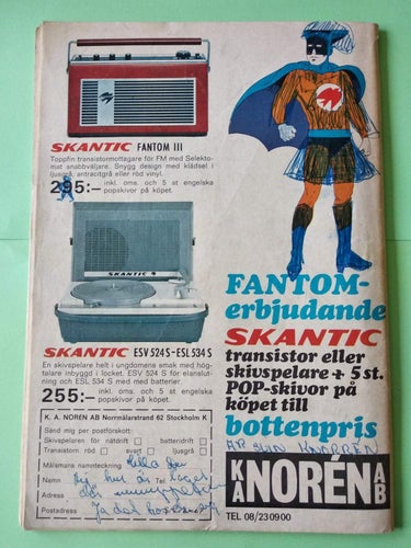 Seriemagasinet nr 16 från 1967