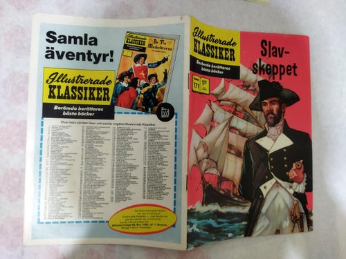 Illustrerade Klassiker nr 171 Slav skeppet. Very Fine