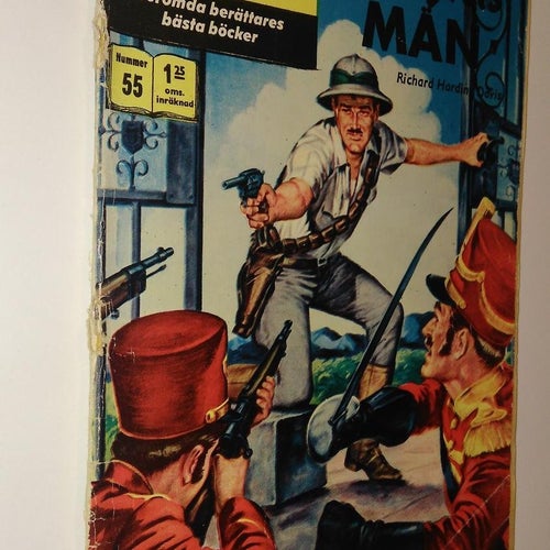 illustrerade klassiker 55 Äventyrets män - Richard Harding Davis Good plus