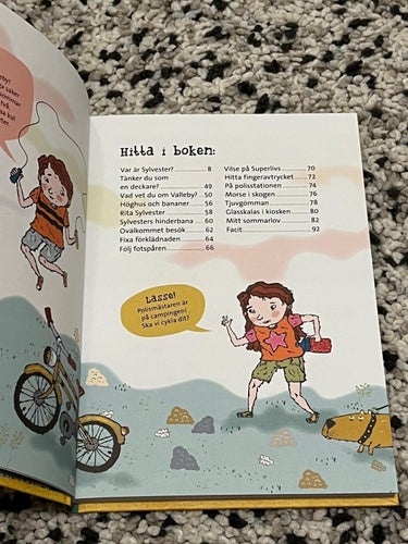 LasseMajas sommarlovsbok. Var är Sylvester?