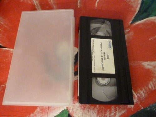 VHS, TRIPPEL PETTSON, LILLA ANNA, TOTTE, BARNFILM