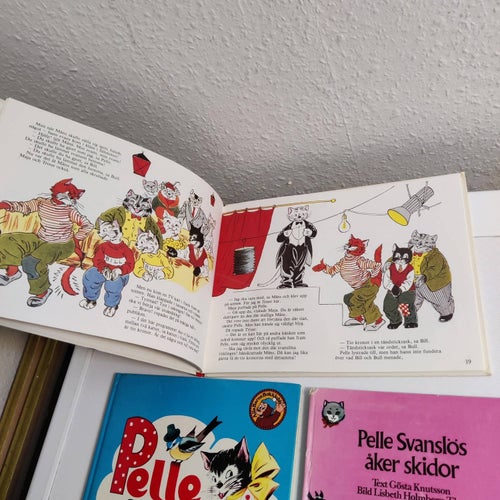 Pelle Svanslös bokpaket 3 bilderböcker