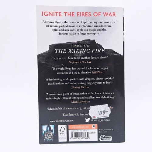 The waking fire - Anthony Ryan - Engelska