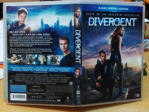 Divergent - Kate Winslet, Shailene Woodley, Theo James . DVD