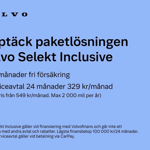 Volvo XC60 Recharge T6 II Plus Dark Edition.