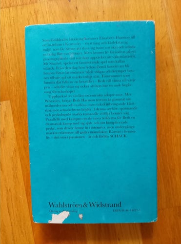 Damgambit av Walter Tevis, 1984