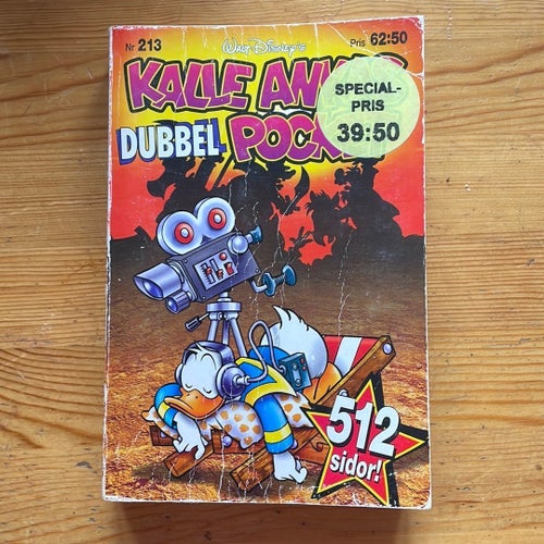 Kalle Ankas Dubbelpocket Nr 213