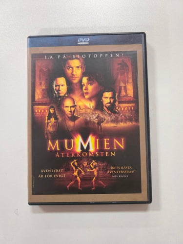 Mumien Återkomsten (DVD) – Actionäventyr med Brendan Fraser