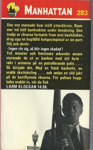 MANHATTAN NR 283 - LARM KLOCKAN 14.58 -ROBERT L.PIKE