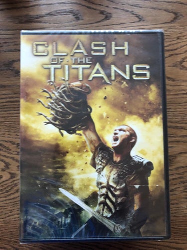 DVD: CLASH OF THE TITANS Ny, inplastad !