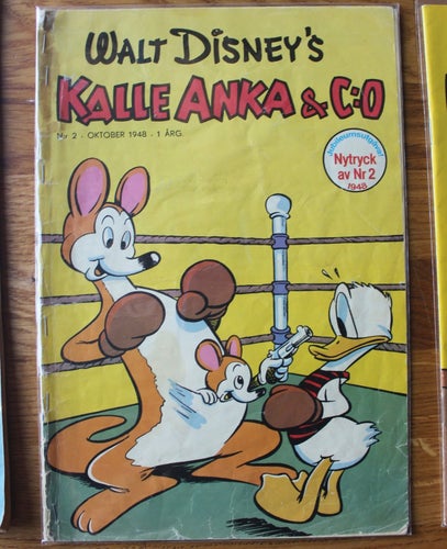 KALLE ANKA 1988 NR 2 OBS NYTRYCK FRÅN 1991