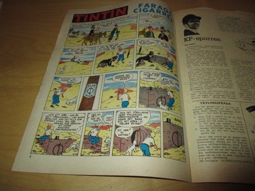 KAMRATPOSTEN NR 4 1965. SCOTT ALLEN, TINTIN SOM SERIE ,M.M