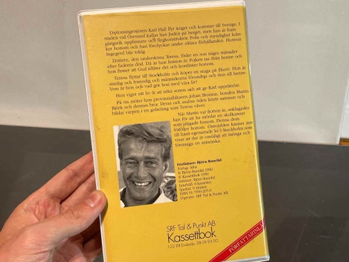 Mördarens Öga Björn Ranelid läser - Kassettbok 1990 vintage