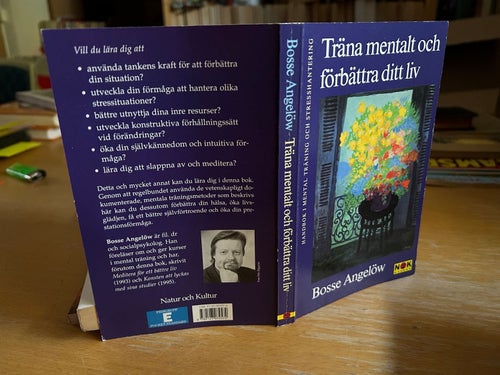 Träna mentalt och förbättra ditt liv av Bosse Angelöw, bok, Very Fine plus