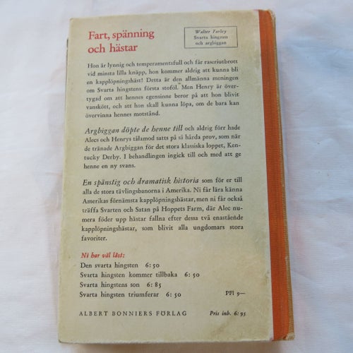 Svarta Hingsten och Argbiggan - Walter Farley