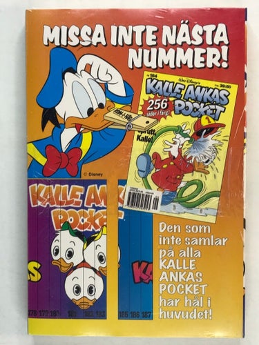 Kalle Anka Pocket - 183. Oläst - i originalplast