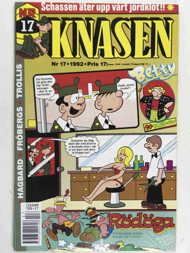Knasen - 1992:17 Oläst!