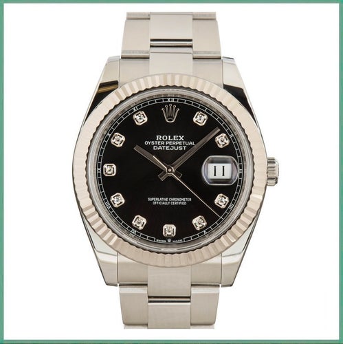 Rolex Datejust 41 "Black Diamond, Toppskick, 126334" - 2024