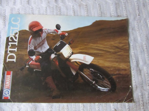 Yamaha DT125LC DT125 LC 1985 Sälj Brochyr