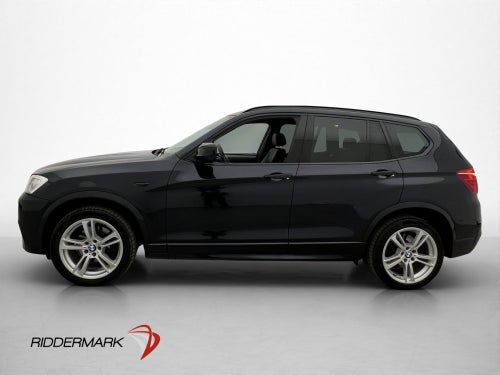 BMW X3 xDrive30d M-Sport Dragkrok Pano Kamera Skinn