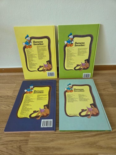 4st Walt Disney böcker
