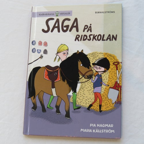 Saga på ridskolan av Pia Hagmar och Maria Källström