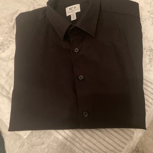 H&M Essentials svart skjorta, storlek S