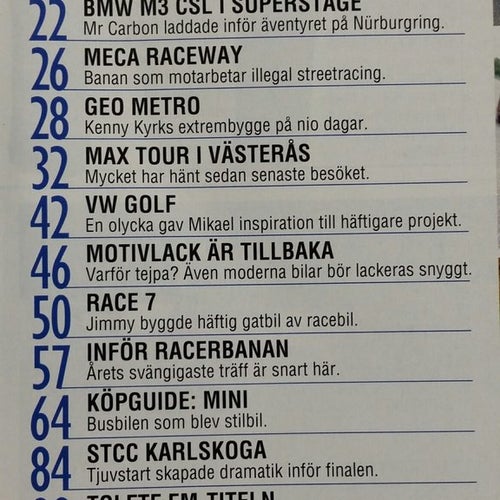 Bilsport nr 19 2004: BMW M3 CSL, köguide Mini (Hundkoja), Toyota Supra
