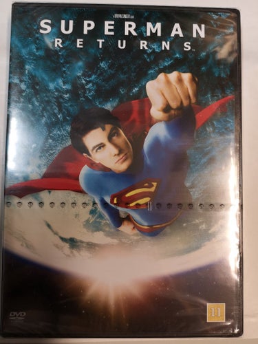 DVD Superman Returns Brandon Routh Svensk text INPLASTAD