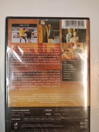 DVD Vem Är Forrester?