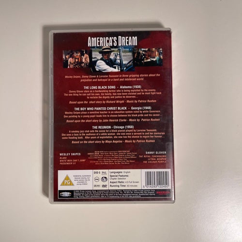 DVD - Americas Dream. Wesley Snipes Danny Glover. America´s