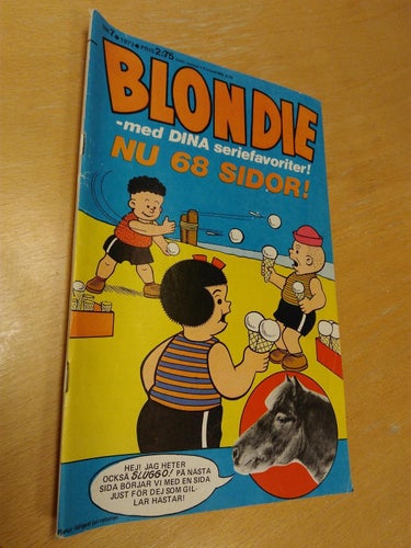 Blondie 1973 nr 7. serietidning