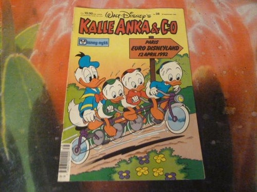 KALLE ANKA, NR 38 - 1991, TIDNING