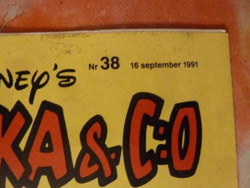 KALLE ANKA, NR 38 - 1991, TIDNING
