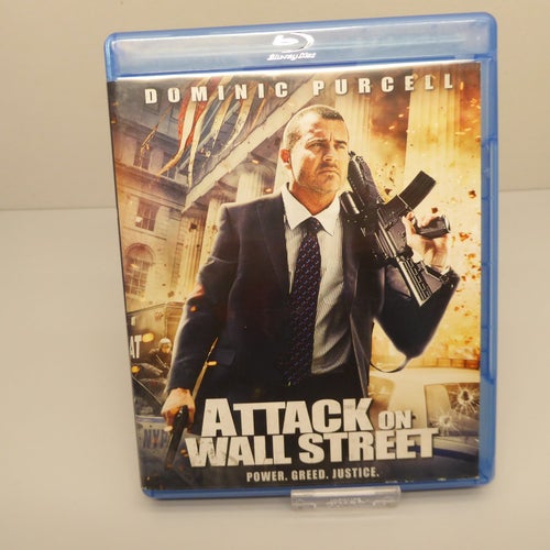 Attack on Wall Street - Dominic Purcell - Blu-ray film, Svensk text, Fint skick