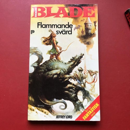 FLAMMANDE SVÄRD + FÅNGE I OND VÄRLD Jeffrey Lord