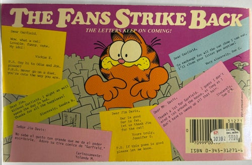Garfield tips the scales by Jim Davis, 1978