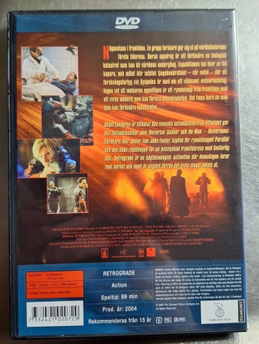 Retrograde - Dolph Lundgren - DVD