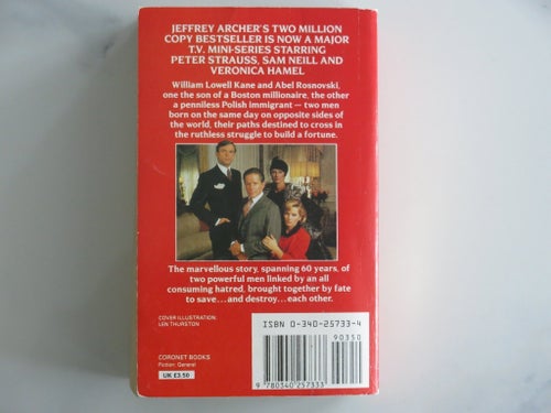 Kane and Abel av Jeffrey Archer, 1980